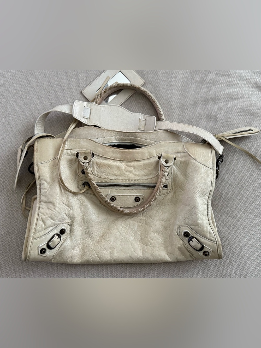 Vintage 2006 Chèvre Leather Balenciaga City Bag